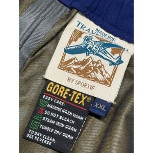 Sportif Traveler Gore-Tex Pants Mens XXL Navy Blue Waterproof Hiking Outdoor